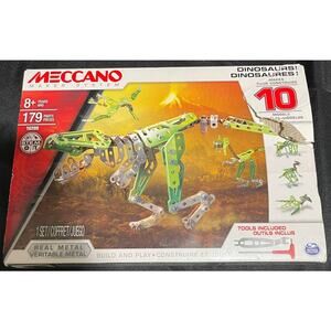 Meccano Maker System Metal Dinosaur Building Set - BRAND NEW IN BOX